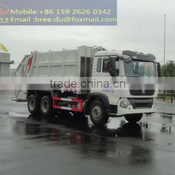 Rear Compressed Refuse Truck for constructional engineering/environmental construction/sanitation