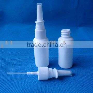 Good feedback 30ml HDPE medical nasal sprayer pump bottle