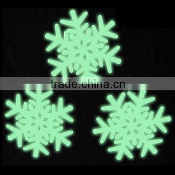 Direct Factory Sale glow in the dark snowflake window clings