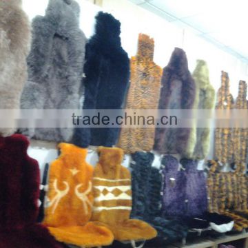 All color and material fur car seat cushion