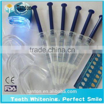 Hot sale outstanding oral led light teeth whitening gel kits