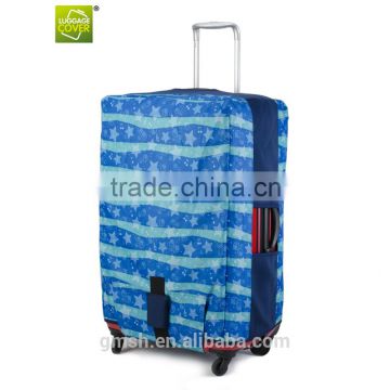 Polyester Waterproof Suitcase Cover suitcase cover protecting your luggage well and showing your own style