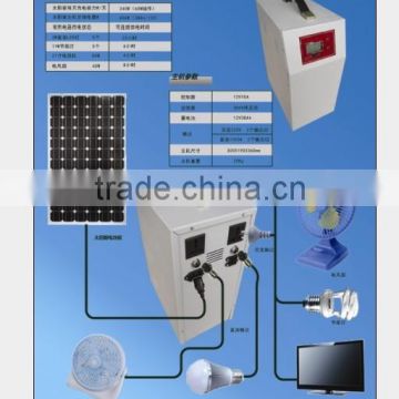 Home Application and Normal Specification solar power system