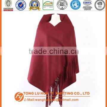 soft touching woven 100%acrylic scarf pashmina