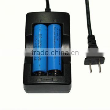 the wall charger flashlight for 18650 US plug dual charger with line