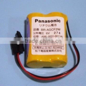 GE Fanuc BR-AGCF2W A98L-0031-0011 A06B-6093-K001 6V Battery