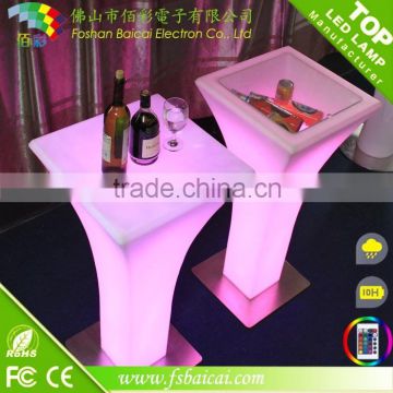 Decoration waterproof LED bar furniture /bar table/used nightclub furniture for sale