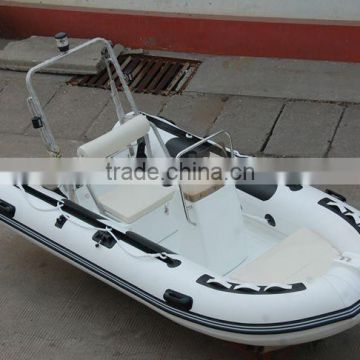mini rib boat rigid inflatable hypalon tubes boat