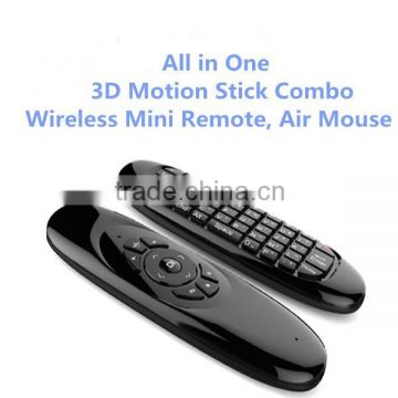 unique products to sell dual side 2.4GHz wireless best air mouse with keyboard for smart tv