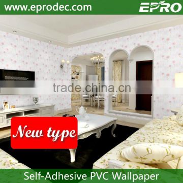 Anti-Static adhesive decorative wallpaper for wholesales