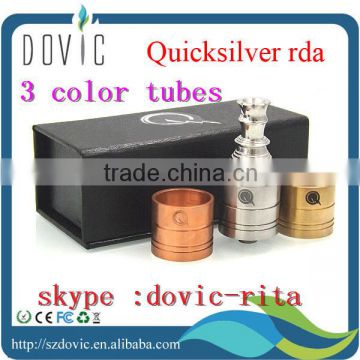 Alibaba supplier wholesale colorful 1:1 hobo atomizer clone/quicksilver rda