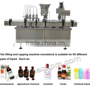 small dose filling and capping machine