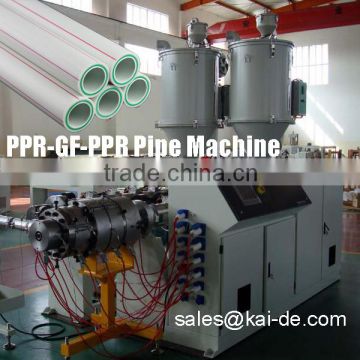 PPR-GF-PPR pipe making machine with KAIDE Brand