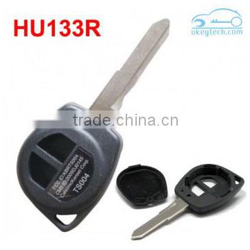 High Quality car key shell Suzuki Swift key,2 button Suzuki Swift key blank HU133R