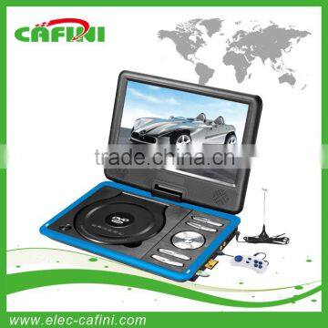 9.0 inch portable dvd player support DVD/VCD