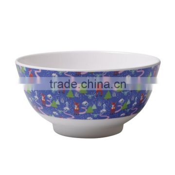 Melamine round bowls set popular in Europe & the USA for home