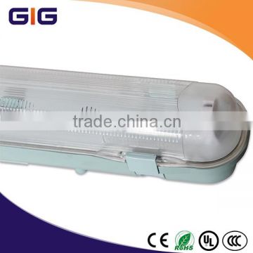 IP65 Clear Polycarbonate cover Fluorescent Three-proof lamp
