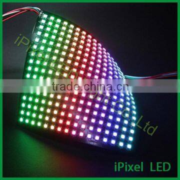 256pixels Non- waterproof DC5V 2812b bendable led matrix