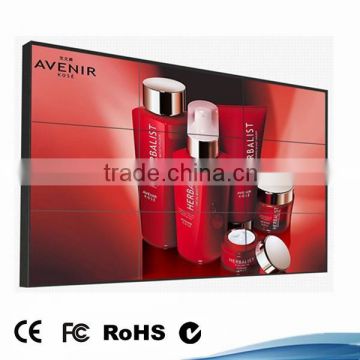 Full HD 55 inch narrow bezel LCD samsung LED video wall display for commercial advertising