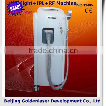 2013 New style E-light+IPL+RF machine www.golden-laser.org/ hair styler machine