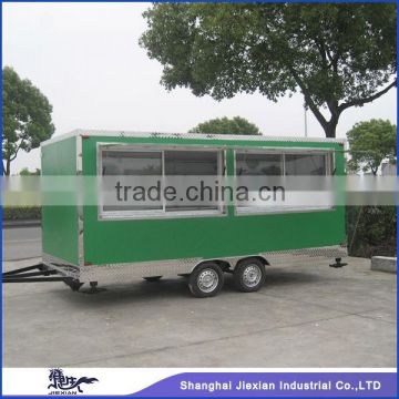 2016 Shanghai Newly style JX-FS480B Customized Mobile cooking trailer