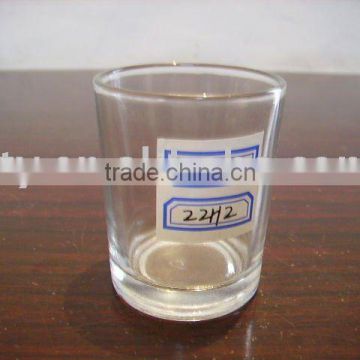 small Clear glass cup