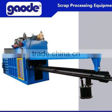 HPM Horizontal Scrap Cardboard Paper Baler Machine With Belt