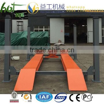 4000kg alignment 4 post car lift for sale