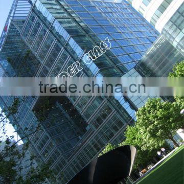 4-19mm Tempered Glass Wall for Sale