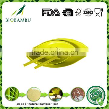 Diswasher safe Hot design Environmental bamboo fiber plate