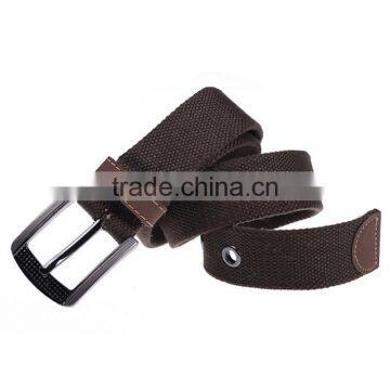 Fashion Lasted One Color Fabric Cinch Belt Cotton Material