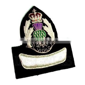 Female Scotland-Police bowler hat cap badge