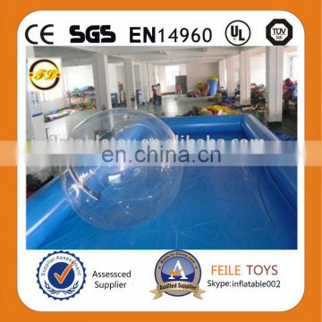 large inflatable swimming pool