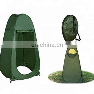 Any size portable instant assembly hiking fishing camping toilet tent