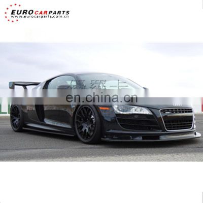 R8 APR carbon fiber side skirts fit for AD R8 style to ARP carbon finber body kits with customer feedback
