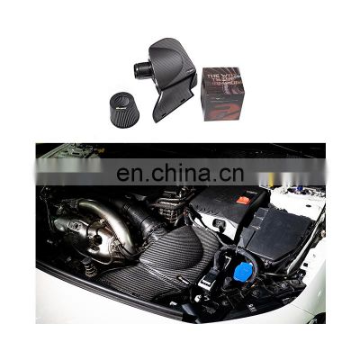 High Efficiency Car Engine Replacement Dry Carbon Fiber Cold Air Intake System For BENZ AMG A35