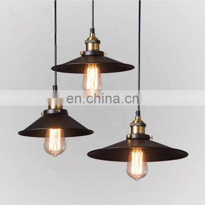 Loft Retro Industrial Chandelier Nordic Iron Edison Pendant Hanging Light