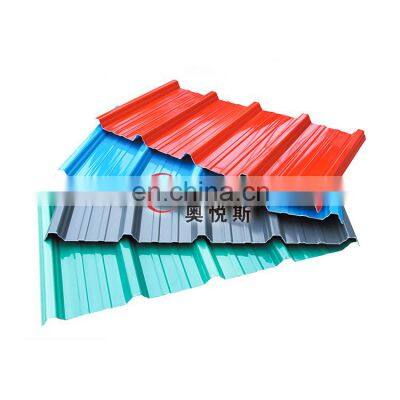 China Manufacturer Color Lasting Plastic Corrugated Shingles Heat Insulation ASA Composite Roof Tile