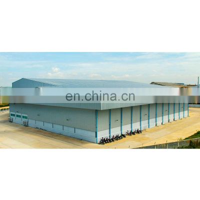 Good Quality Light Weight Prefab Garage Hangar Workshop Buidling Poultry Warehouse Steel Structure Building