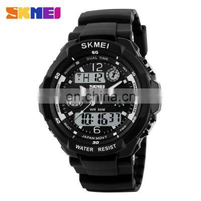 Japan Movement Luminous Dual Display Fashion Watch Outdoor Casual Sport Wristwatches SKMEI 0931