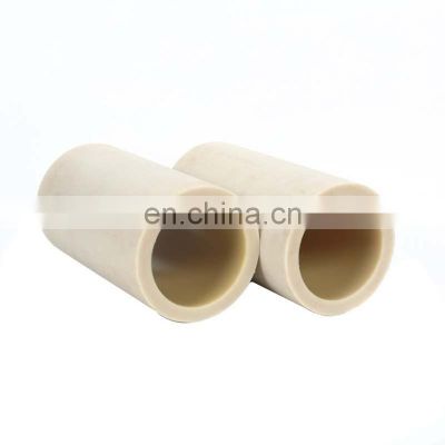 The manufacturer supplies white hollow nylon rod plastic pipe and oil-bearing large-diameter nylon sleeve