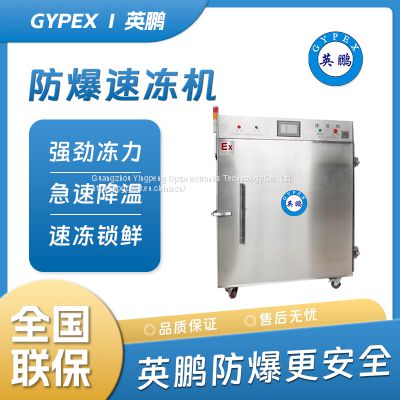 Yingpeng Explosion proof Quick Freezer Quick Freezer Commercial Dumpling Freezer Equipment Baozi Quick Freezer Air Cooled Low Temperature Large Freezer Size Customization