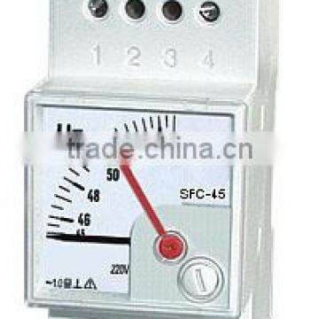 DIN Rail Analog Frequency Meter