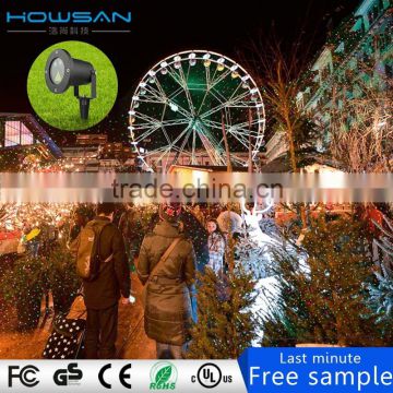 Shenzhen factory Christmas Day Garden decorative lights auto-play with timer outdoor laser lamp