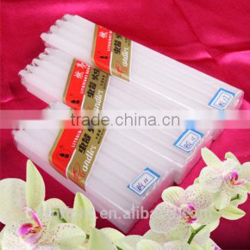 high quality white household candles