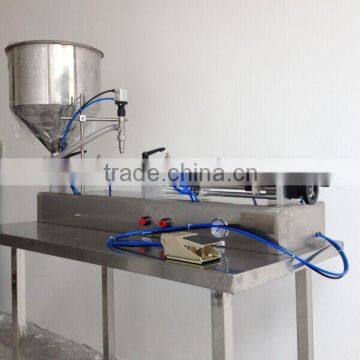 table top liquid packing machine/grease tube packing machine/nutella packing machine