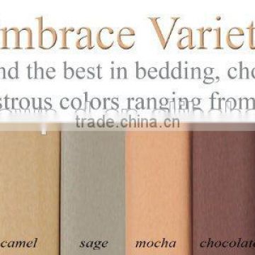Trade assurance anti pilling bleaching and dyeing fabric for comforter set/flat sheet/fitted sheet