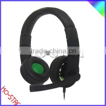Fashionable Comfortable Internet Meeting Universal Stereo Headset with Metal Plated color for PC and Gaming