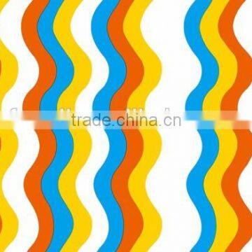 Exquisite and lovely plastics pvc stripe tablecloth