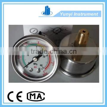 stainless steel pressure gauge